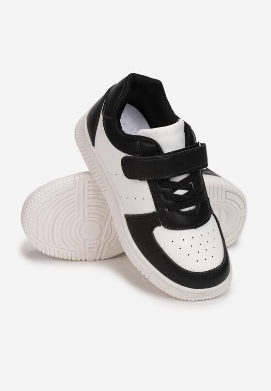 Pantofi sport Alb cu negru 2