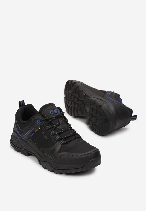 Pantofi trekking Negru cu albastru 2