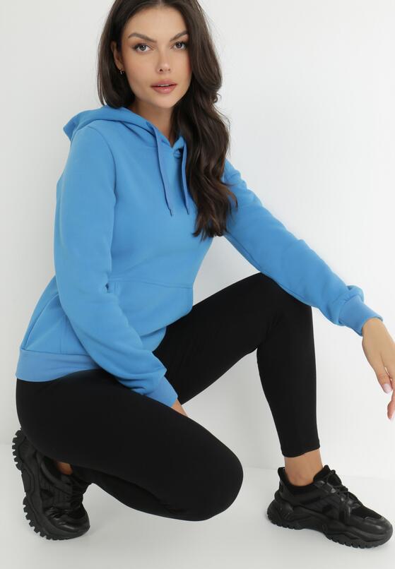 Niebieska Bluza z Kapturem Ivei 4