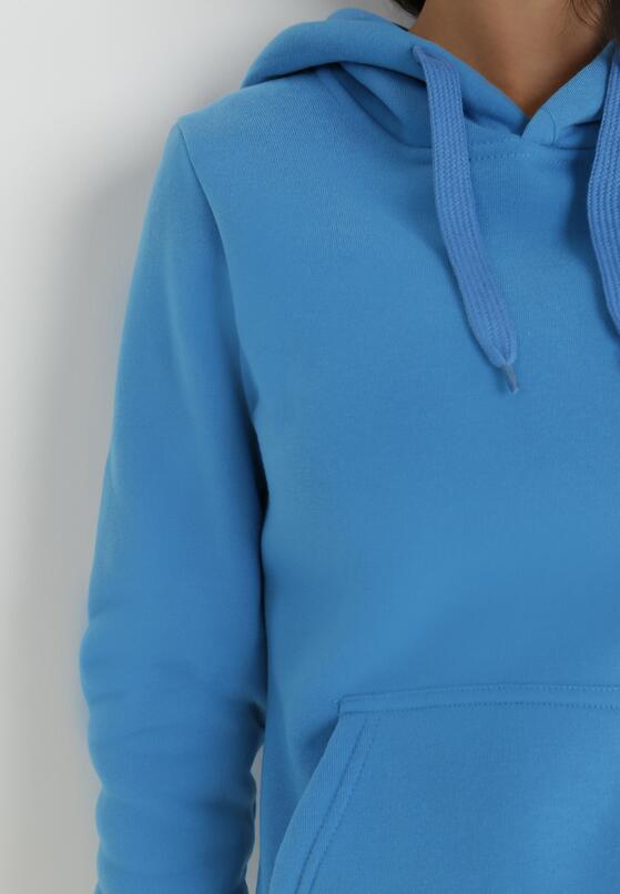 Niebieska Bluza z Kapturem Ivei 5