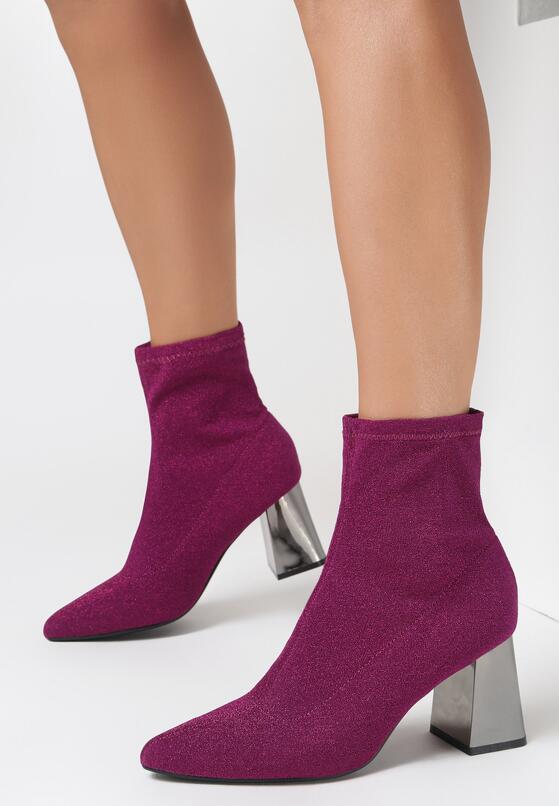 Botine Fucsia 1
