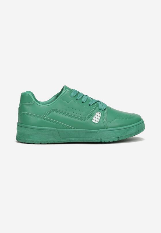 Zielone Buty Sportowe Sznurowane Iomare 3