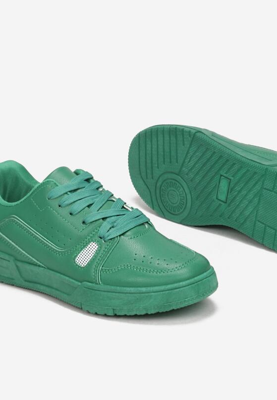 Zielone Buty Sportowe Sznurowane Iomare 5
