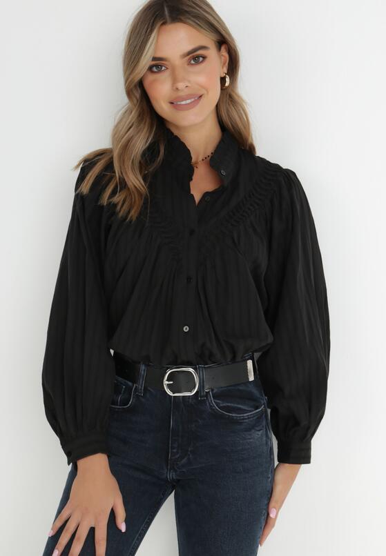 Czarna Koszula Oversize Megona 1