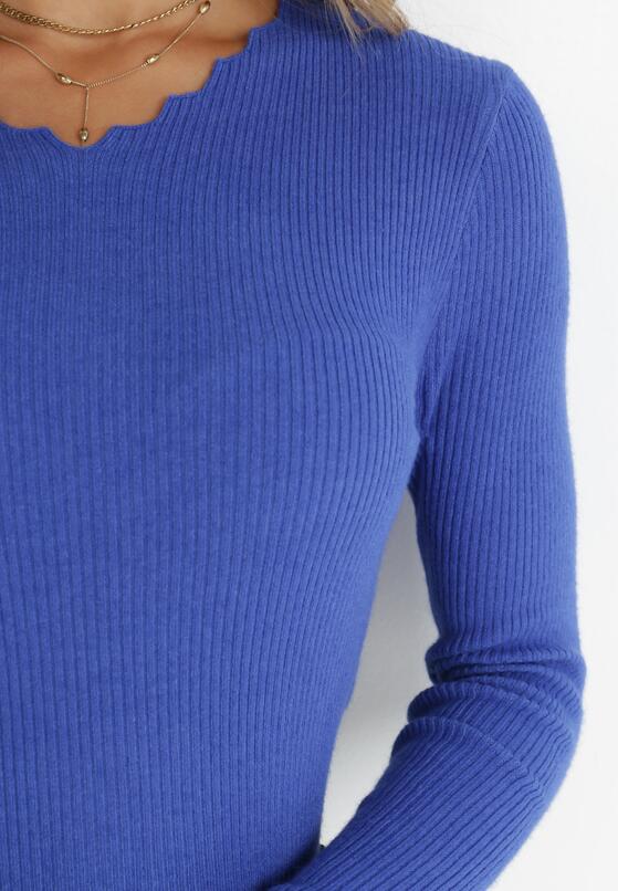 Ciemnoniebieski Sweter Rhodehe 5