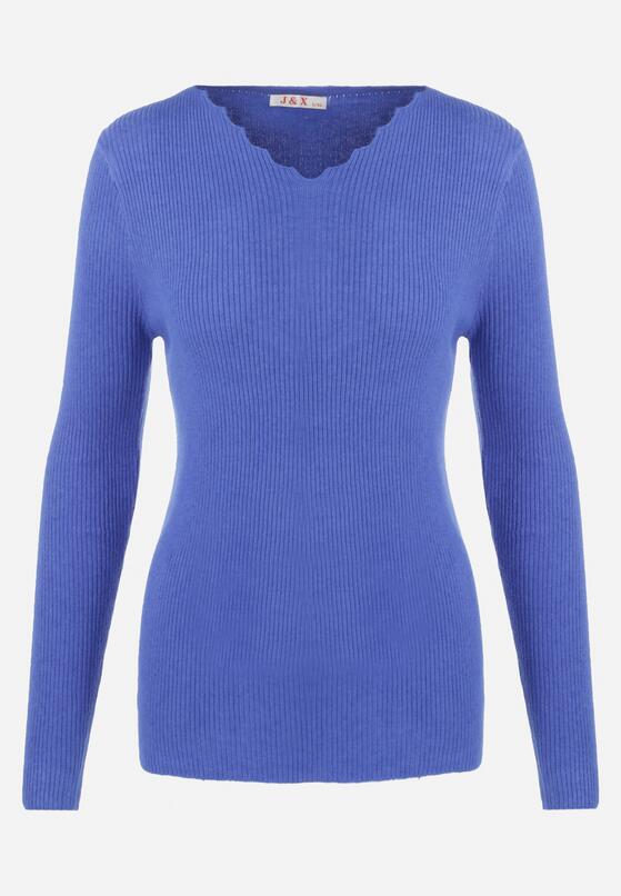 Ciemnoniebieski Sweter Rhodehe 6