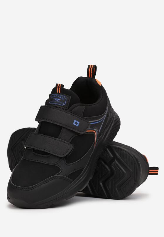 Czarno-Pomarańczowe Buty Sportowe Nialsem 2