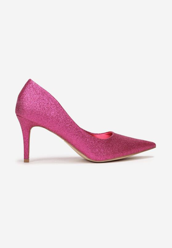 Pantofi cu toc Fucsia 3