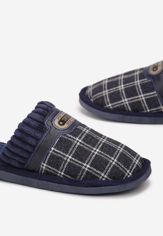Papuci de casă Bleumarin 3