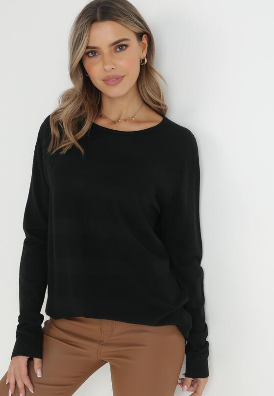 Czarny Sweter Oversize Japhia 1