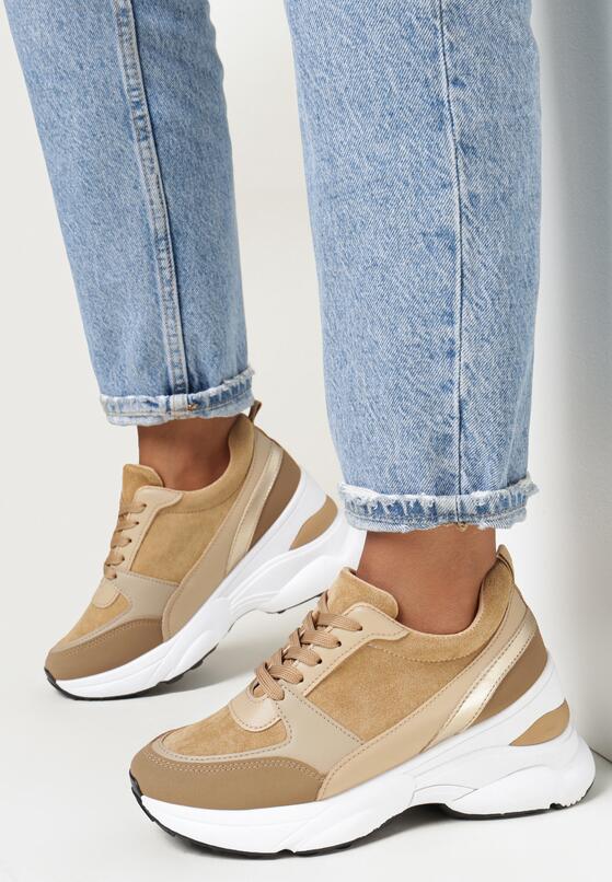Brązowe Sneakersy Lalea 1