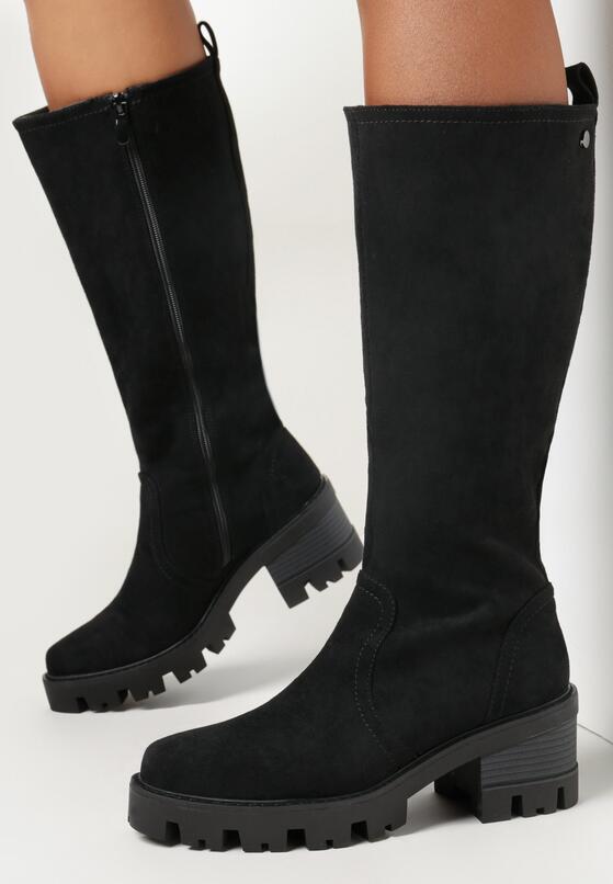 Czarne Kozaki przed Kolano na Słupku Gloiumed 1