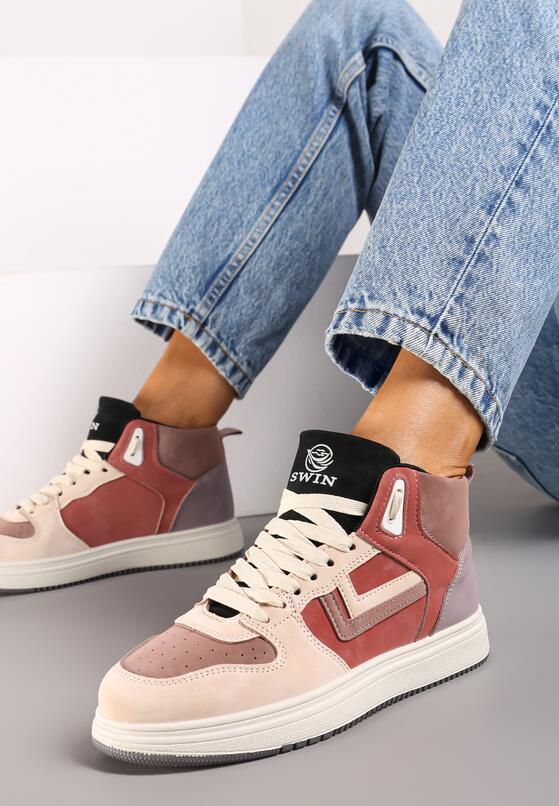 Różowe Sneakersy Alcothee 2
