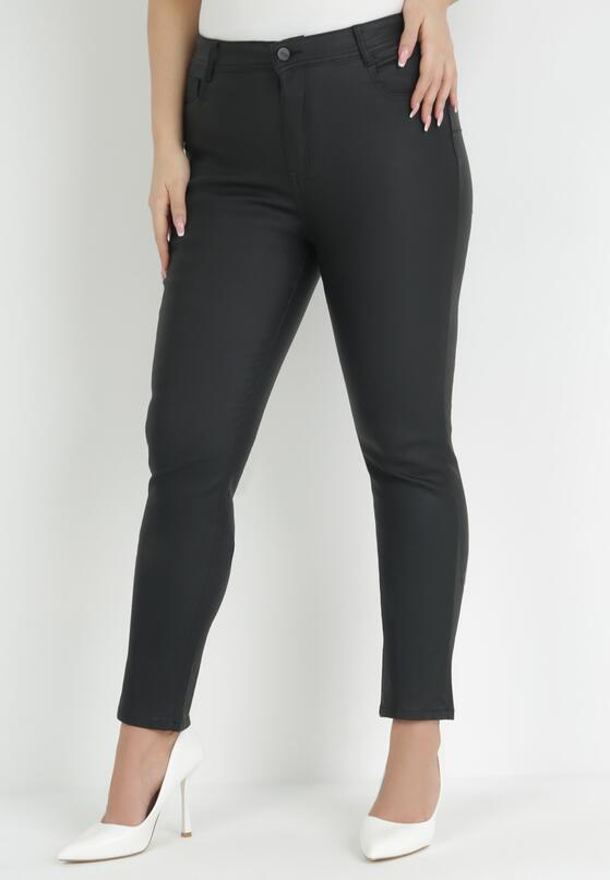 Czarne Spodnie Skinny Push Up Zami 2
