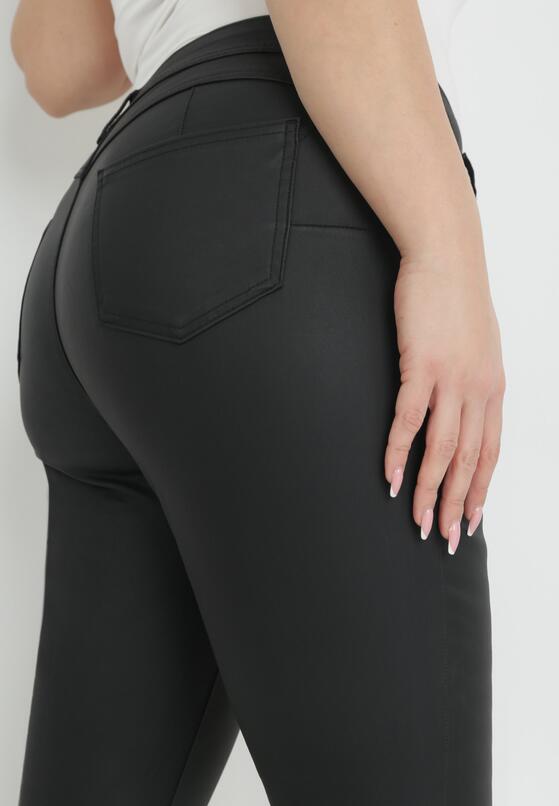 Czarne Spodnie Skinny Push Up Zami 5
