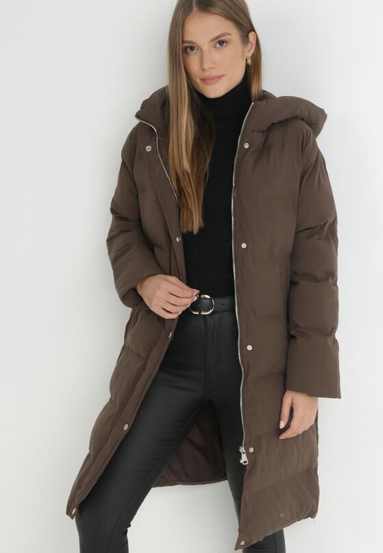 Brązowa Kurtka Pikowana Onnwuen 1