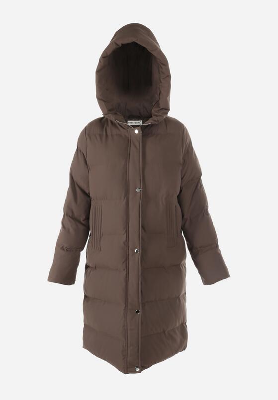 Brązowa Kurtka Pikowana Onnwuen 6