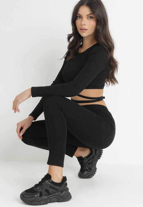 Fekete Leggings 4