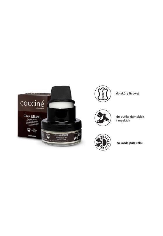 Biały Krem Pielęgnująco-Nabłyszczający do Obuwia Skórzanego z Gąbeczką 50 ml 3