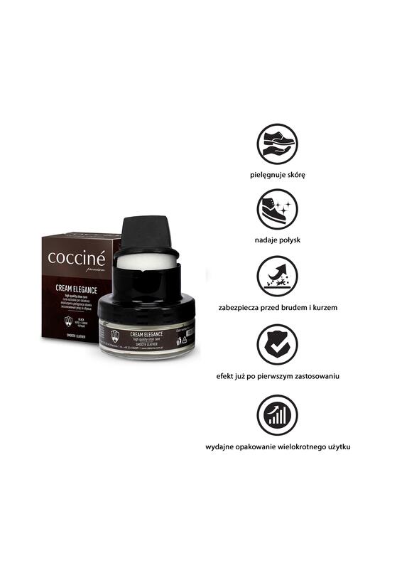 Fioletowy Krem Pielęgnująco-Nabłyszczający do Obuwia Skórzanego z Gąbeczką 50 ml 2