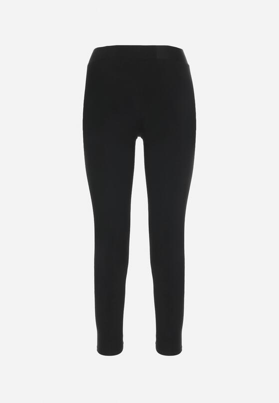 Czarne Legginsy z Napisem w Pasie Nemeza 7