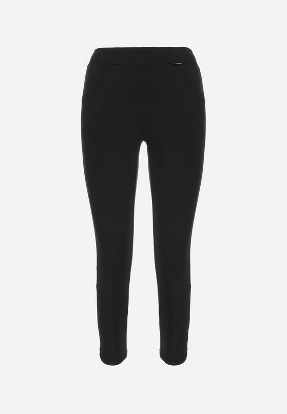 Czarne Legginsy z Kieszeniami Mayfly 6