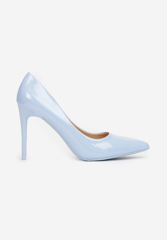 Pantofi stiletto Albastru deschis 3