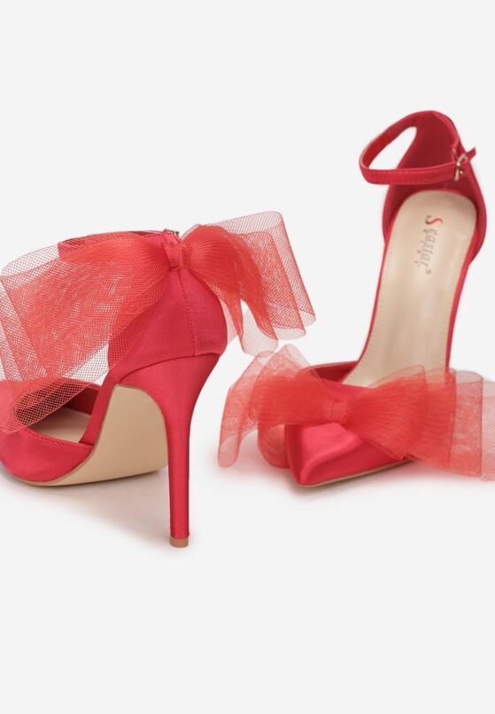 Pantofi stiletto Roșii 5