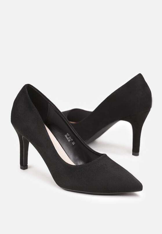 Czarne Czółenka ze Szpiczastym Noskiem Atiyuca 4