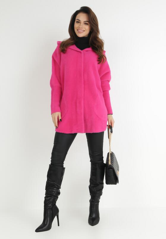 Cardigan Fucsia 2