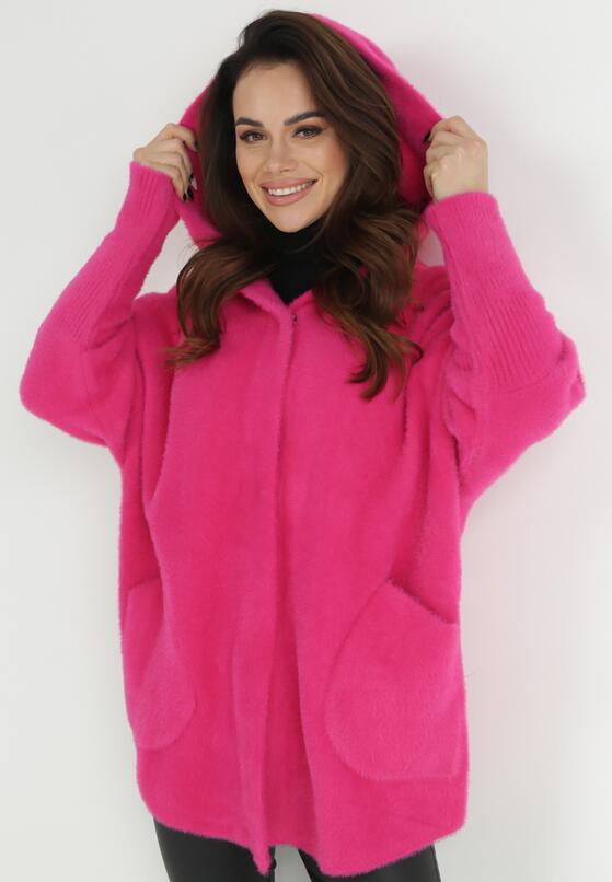 Cardigan Fucsia 1