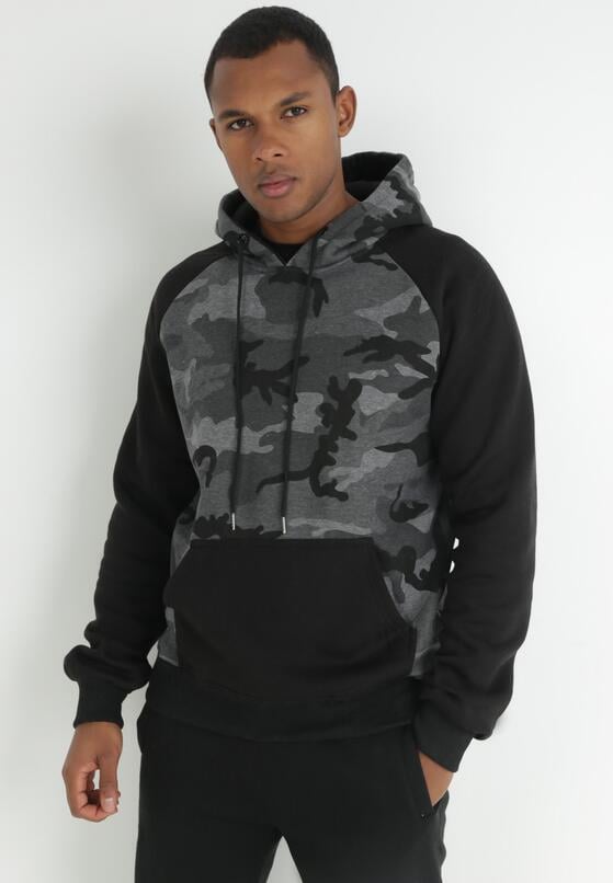 Ciemnoszara Bluza Moro z Kapturem Briallen 1