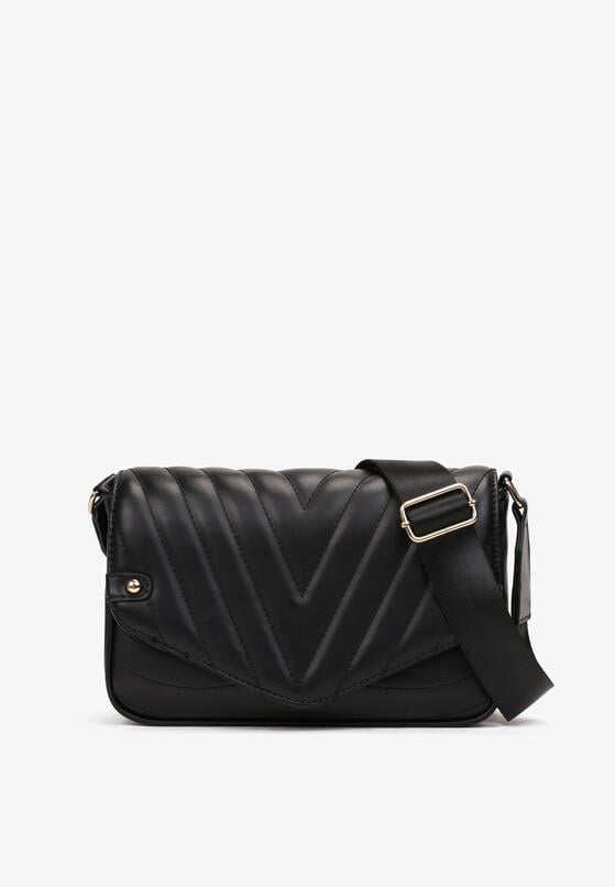 Czarna Torebka Listonoszka Crossbody Dirmo 1
