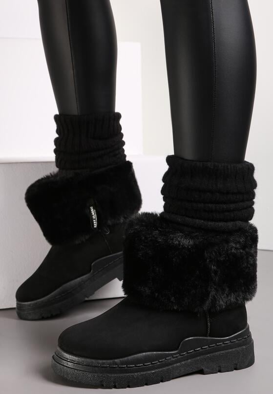 Fekete Hótaposó csizma 2