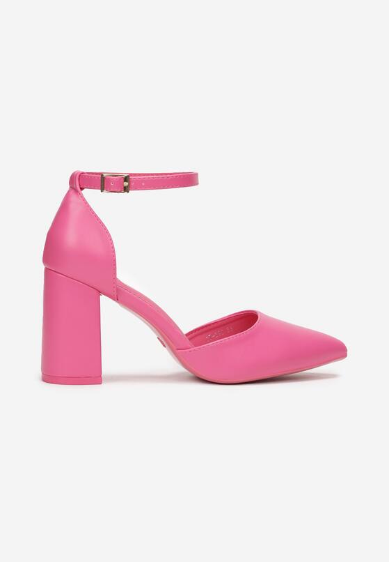 Pantofi cu toc Fucsia 3