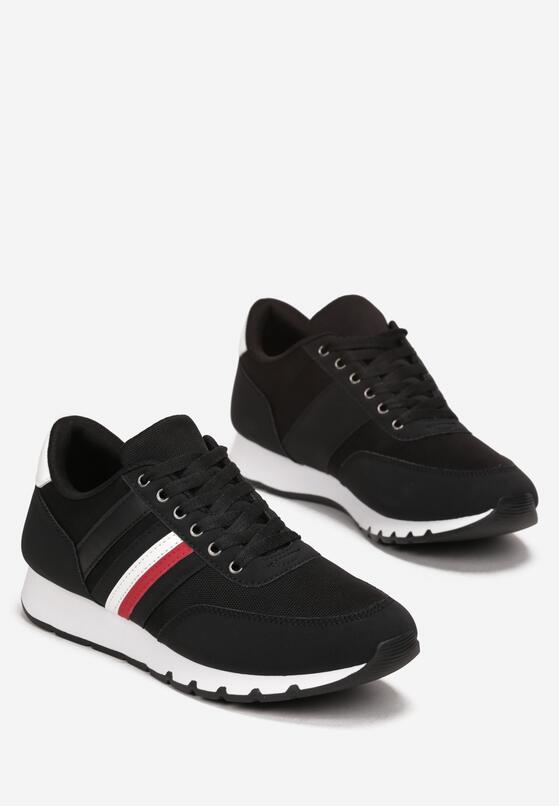 Czarne Buty Sportowe Sznurowane Arlil 2