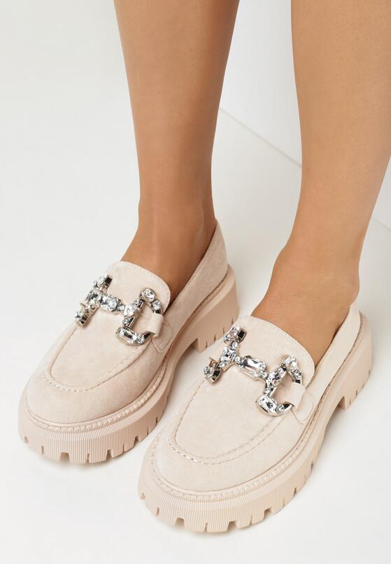 Mocasini Bej 2