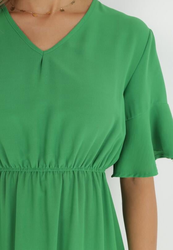 Rochie Verde deschis 5