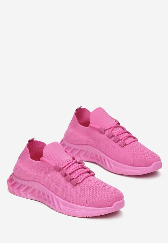 Ciemnoróżowe Buty Sportowe Casoclus 4