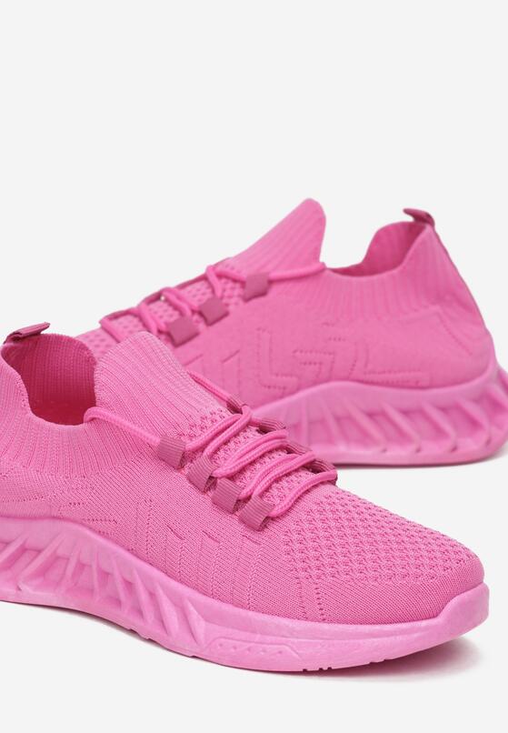 Ciemnoróżowe Buty Sportowe Casoclus 5
