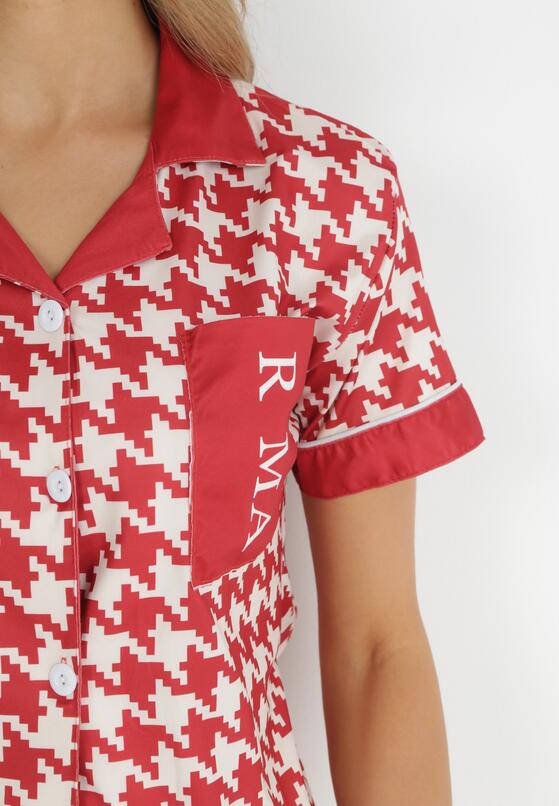 Compleu pijama Roșu 4