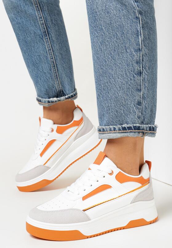 Sneakers Portocalii 1