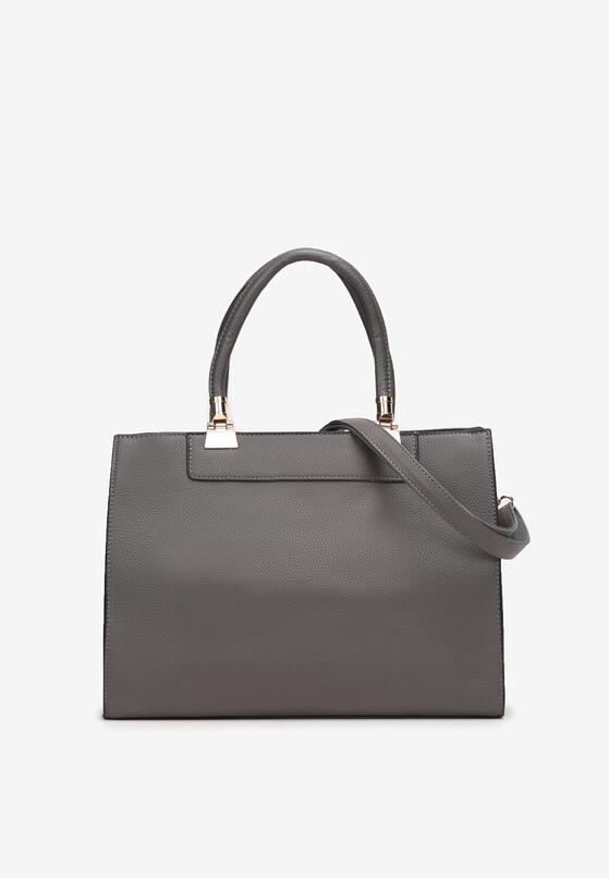 Szara Torebka Shopper z Rączkami Xoanio 1