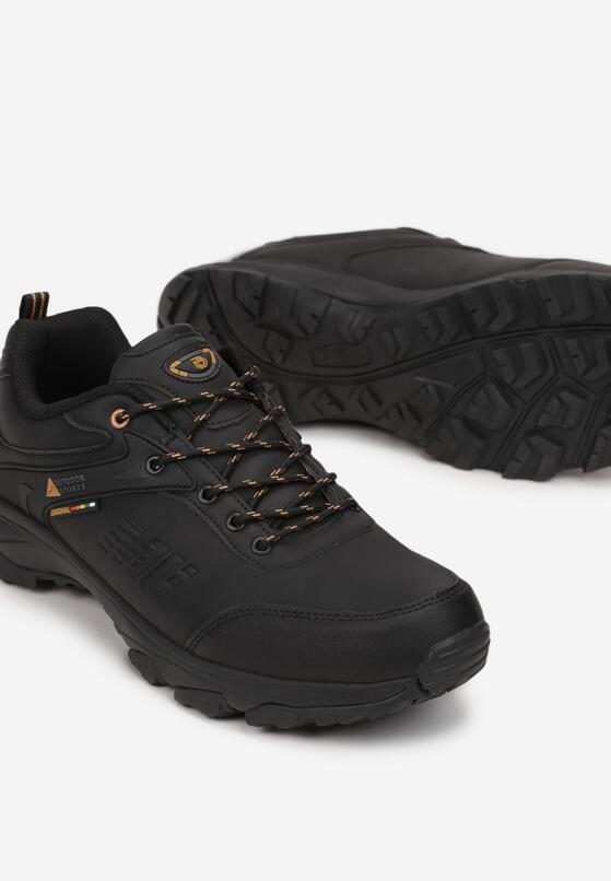 Czarne Buty Trekkingowe Sznurowane Honnorat 3