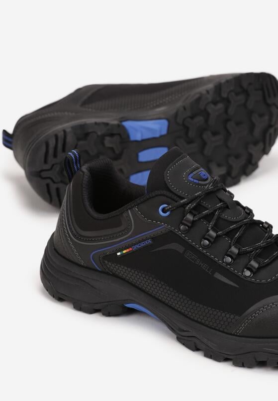 Pantofi trekking Negru cu albastru 3