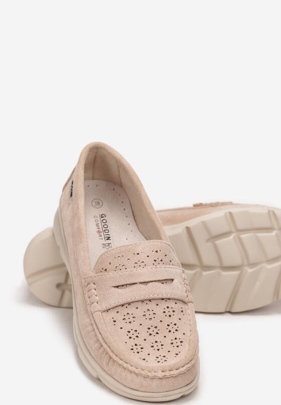 Mocasini Bej 5