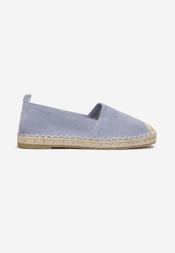 Niebieskie Plecione Espadryle na Podeszwie ze Sznurka Jalissa 3