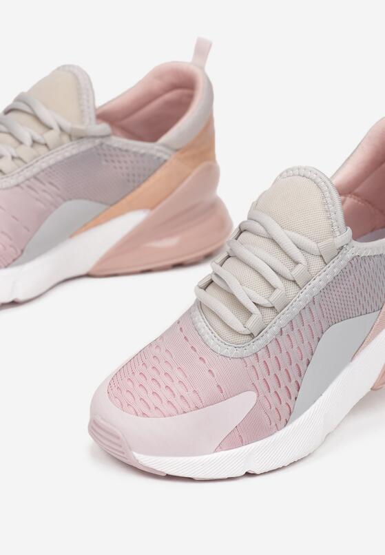 Pantofi sport Roz cu gri 5
