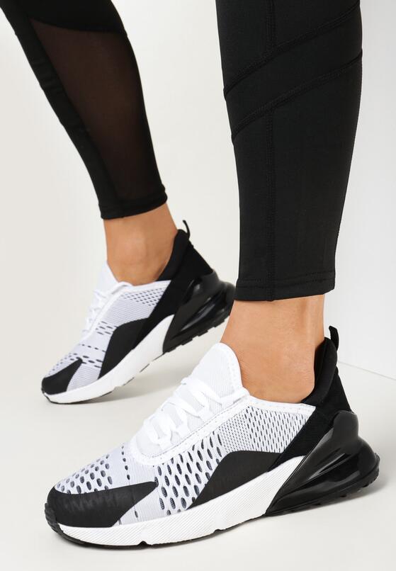 Sneakers Alb cu negru 1