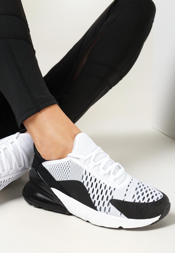 Sneakers Alb cu negru 2